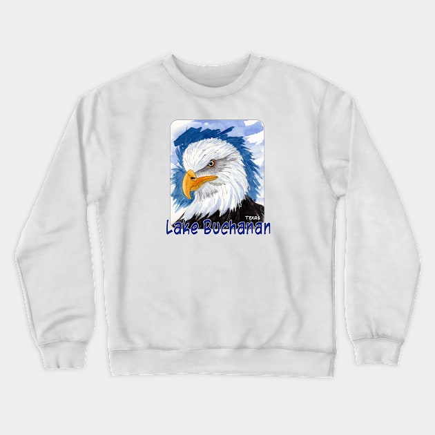 Lake Buchanan, Texas Crewneck Sweatshirt by MMcBuck